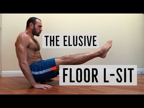L-Sit Hold (Foot-Supported)