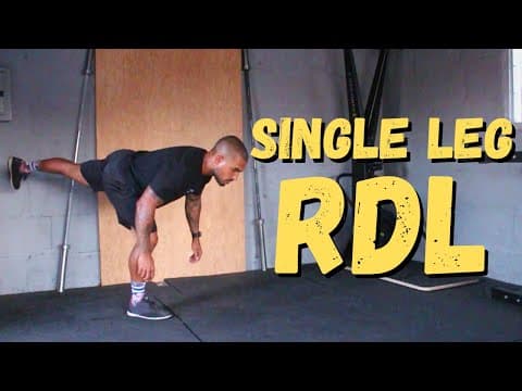 Deadlift (Single-Leg Romanian)