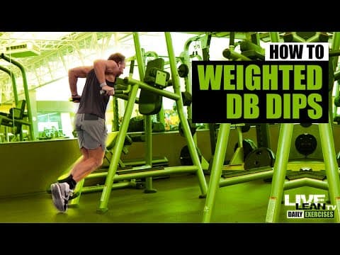 Dip (Parallel Bar, Weighted)