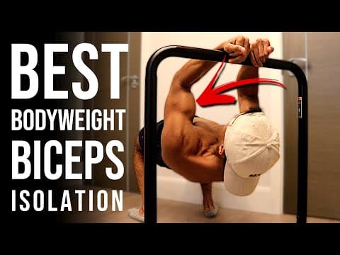 Bodyweight Bicep Curl - Body Only