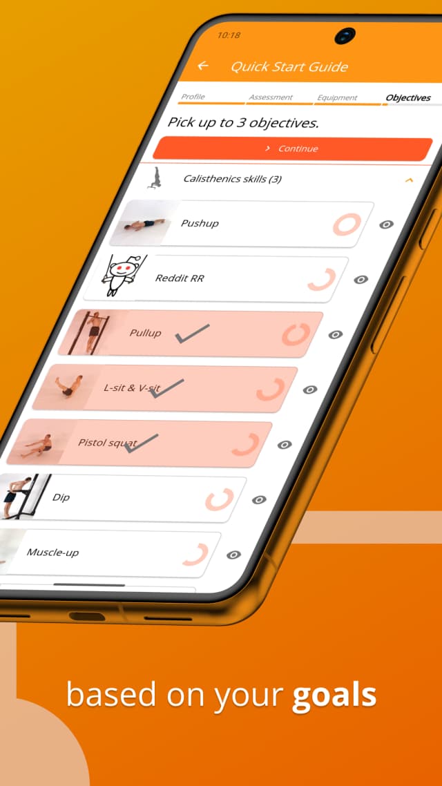 Calistree screenshot