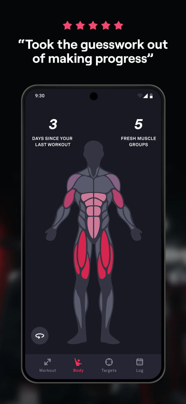 Fitbod screenshot