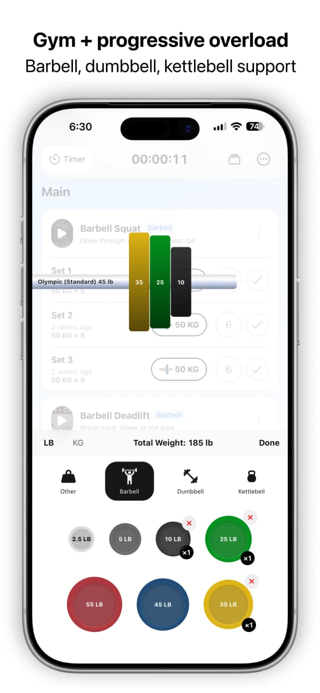 Fitloop screenshot