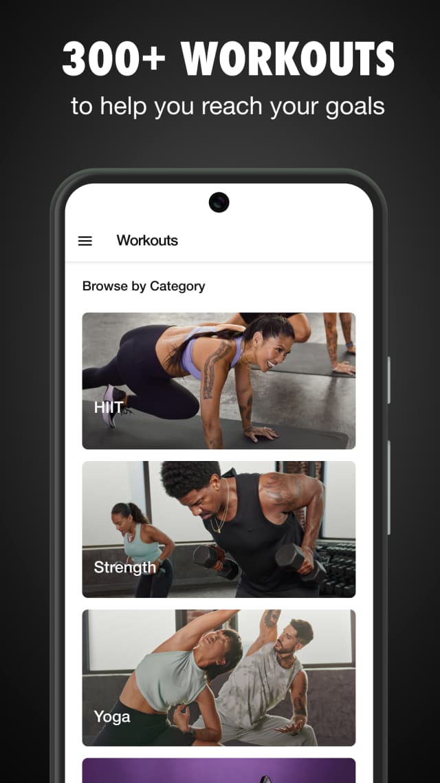 Nike Training Club screenshot