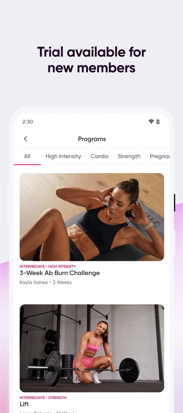 Sweat screenshot