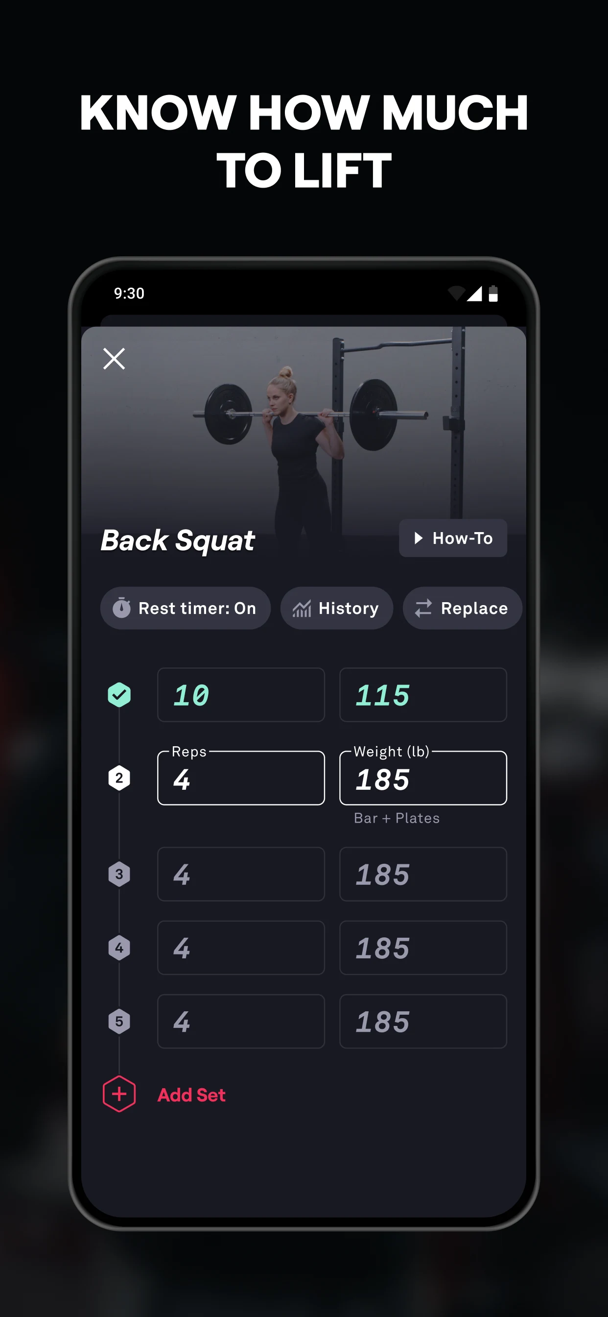 FitBod screenshot