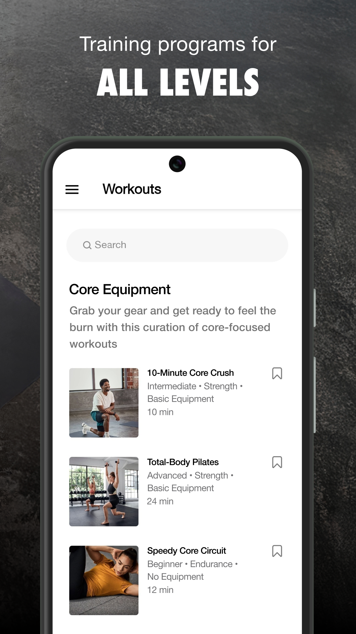 Nike Training Club screenshot