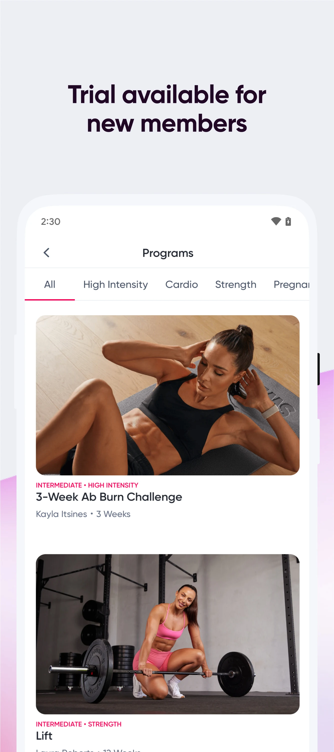 SWEAT screenshot
